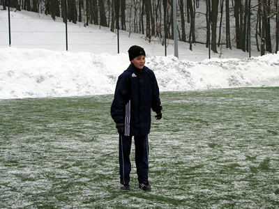 pi�karski trening zima 2010 - gry zespolowe