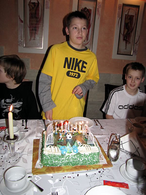 treningi pi�karskie  w Barlinku - urodziny