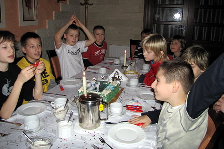 treningi pi�karskie  w Barlinku - urodziny